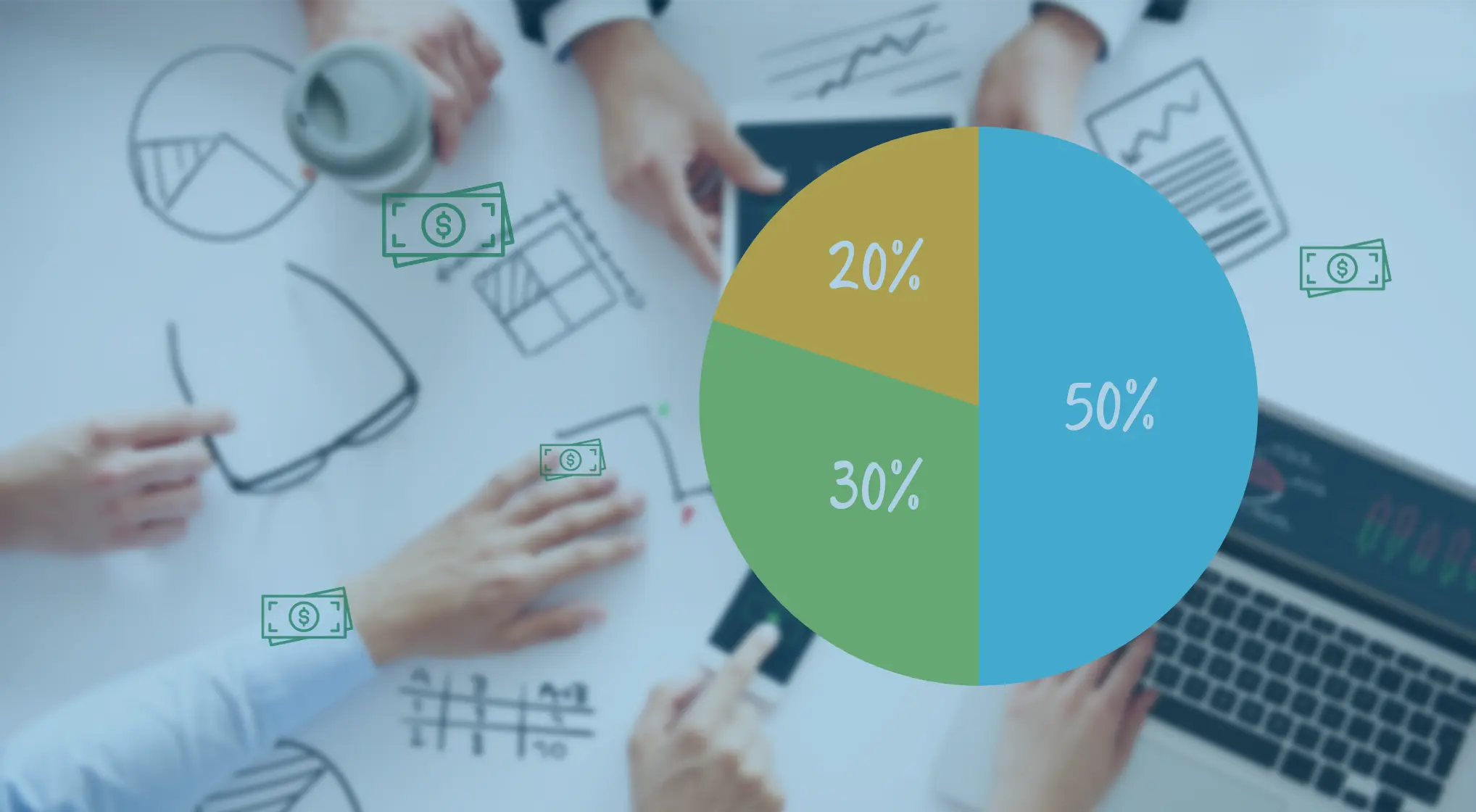 Aprenda a planejar suas finanças com a Regra 50-30-20