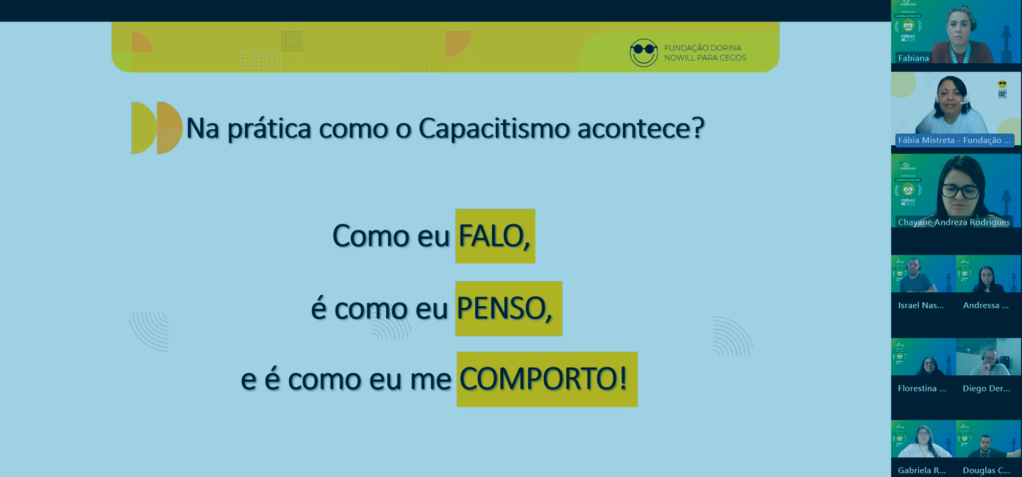 Capacitismo é tema de palestra inclusiva na Redebrasil